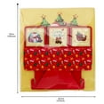thumbnail image 2 of Santa Claus Pops-up Hexagonal Greeting Card Ornament, 2 of 4
