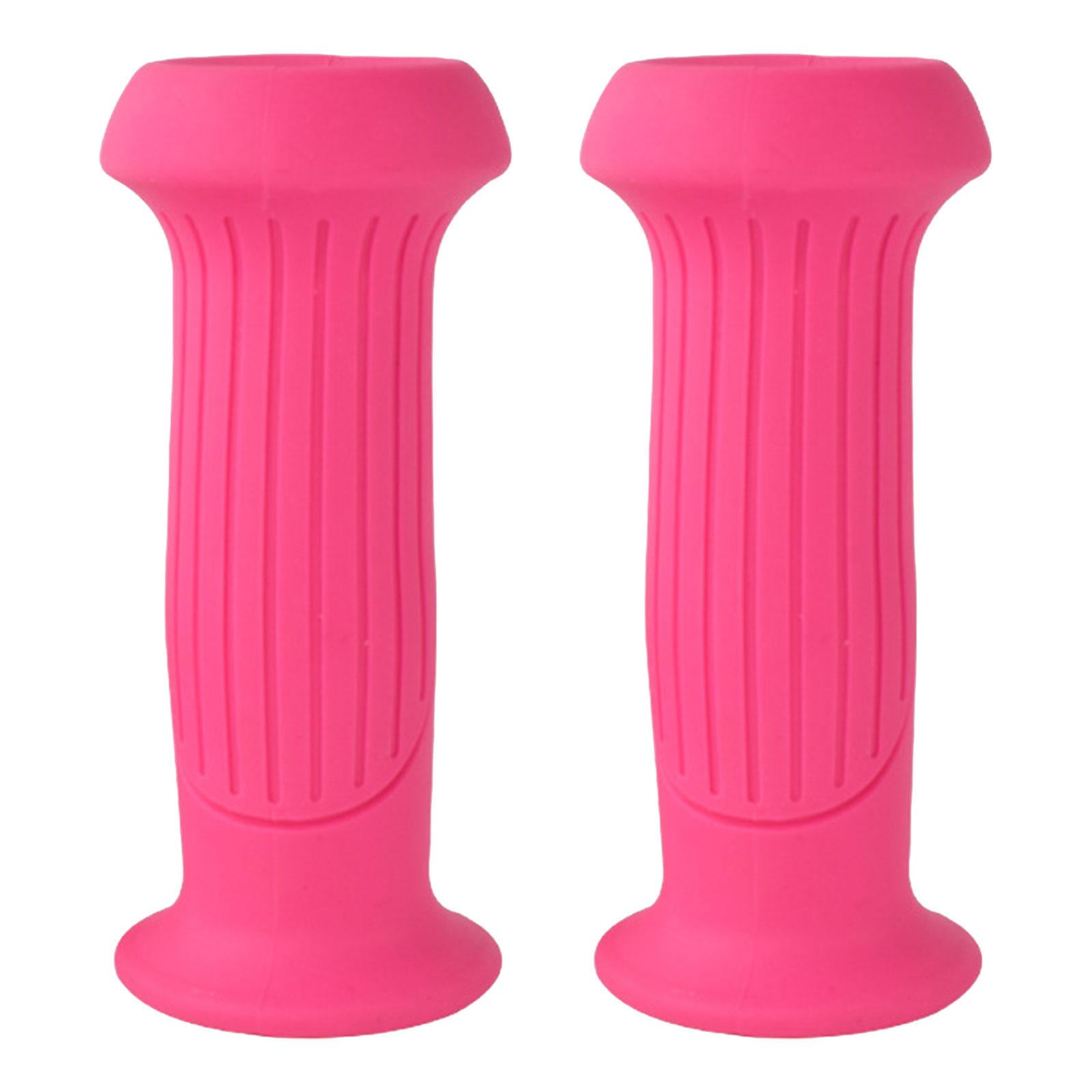 2x Kids Bike Handlebar Grips, Handlebar Grips Cover Shock Resistance