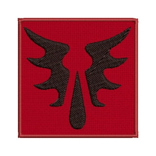 DOOM Slayer Logo Embroidered Patch Iron-On Applique, Cosplay Vest Clothing  Badge Back Packs Uniform DIY 
