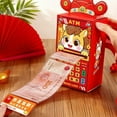 thumbnail image 2 of 2026 Cute Atm shaped Red Envelope Cartoon Lucky Cat out Red Box Style Pull Packet Money Packet, 2 of 8