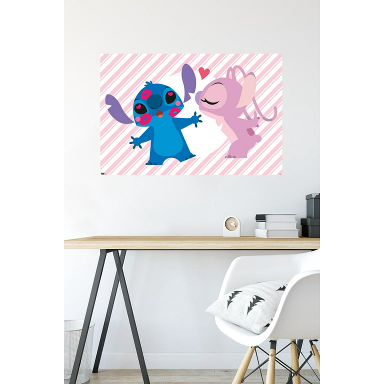 Stitch & Angel 2 - Lilo And Stitch - Posters and Art Prints