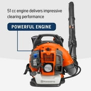 Husqvarna Gas Leaf Blower 150BT Backpack - 51cc 2-Cycle, 765 CFM, 270 MPH