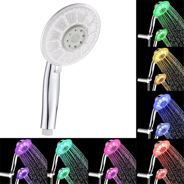 Product Classification Shower Faucet Glow 7 Color Changing Lighting Head for Home Bathroom Water Effect Displays Faucet