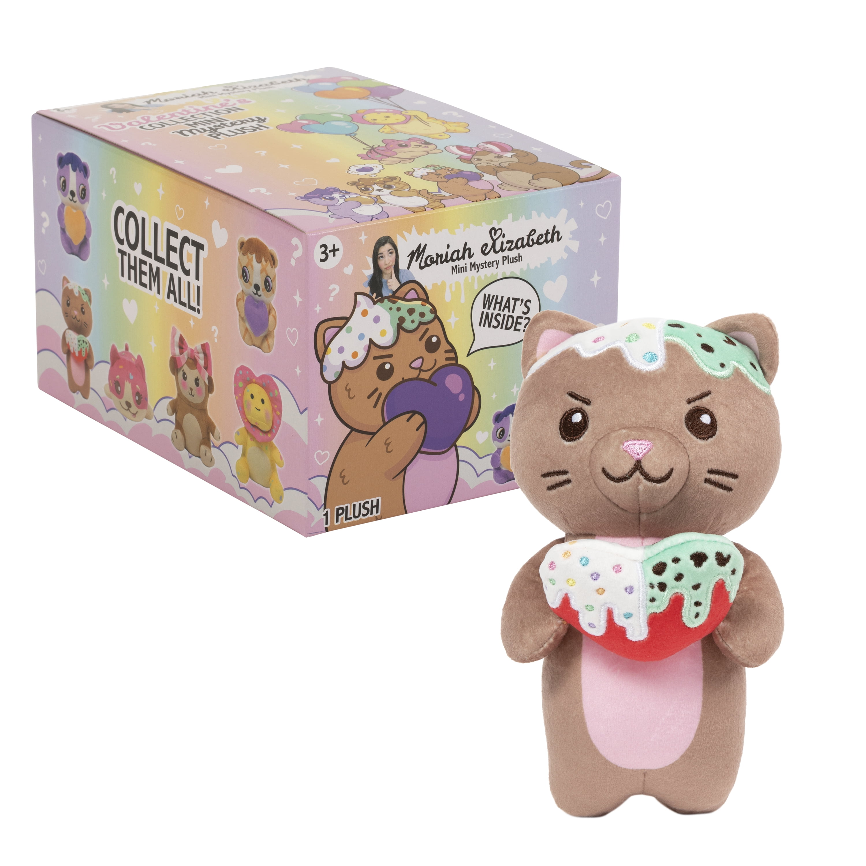 Moriah Elizabeth Mini Mystery Plush 6" Toy for Ages 3+ - Valentine's Edition