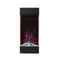 thumbnail image 2 of Napoleon Allure 16''W x 38''H x 5.625''D 38.5lb Vertical Wall Mount Electric Fireplace - Black, 2 of 7