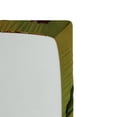 thumbnail image 2 of Ambesonne Romantic Fitted Sheet, Retro Flower Painting, Full Size, Pink Yellow Green, 2 of 2
