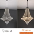 thumbnail image 5 of French Empire Crystal Chandelier Large Foyer Ceiling Light LED Lighting Fixture, 5 of 15