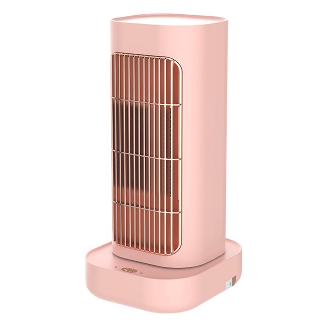 Calentador de cerámica de 1300 W, calentadores de espacio de escritorio, 2 modos, calentador de cerámica PTC útil