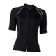 thumbnail image 4 of Mujer traje de neopreno chaqueta de surf canoa en canoa frontal zip buceo mantente caliente S, 4 of 8