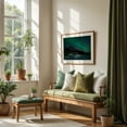 thumbnail image 6 of Northern Lights VIII - Tromsø Troms Norway Photography Aurora Borealis Aurora Night Sky Stars Winter Mountain Snow Unframed Wall Art Print 16 x 24 inches, 6 of 12