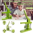 thumbnail image 2 of 58 MM Badge Button Maker Machine, Sliding Style DIY Badge Pin Press, Interchangeable Mold ,Beginner-Friendly, 2 of 7