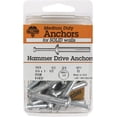 thumbnail image 2 of Hillman 41432 Zamac Nailin Anchor, Zinc, 1/4" x 1-1/2", 12/Card, 2 of 2