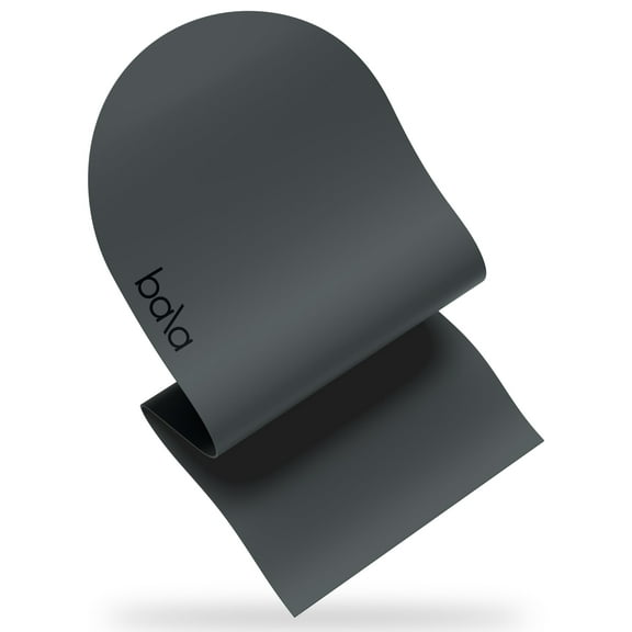 Bala Yoga Mat for Home Gym, 5mm (Charcoal) - Non Slip Exercise Mat for Home Workout