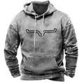 thumbnail image 1 of Pull 3d Nouveau Pull pour Hommes Mode Mode Urbaine Chandail à Capuchon US, 1 of 2