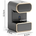 thumbnail image 3 of OUYAWEI Toothpaste Dispenser,Smart Automatic Toothpaste Dispenser Wall Mounted for Bathroom,Toothpaste Squeezer with 3 Toothbrush Slots,Beige, 3 of 7