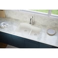 thumbnail image 5 of Qtz 33x22x10 Dbl Drop-in Sink Chestnut, 5 of 6