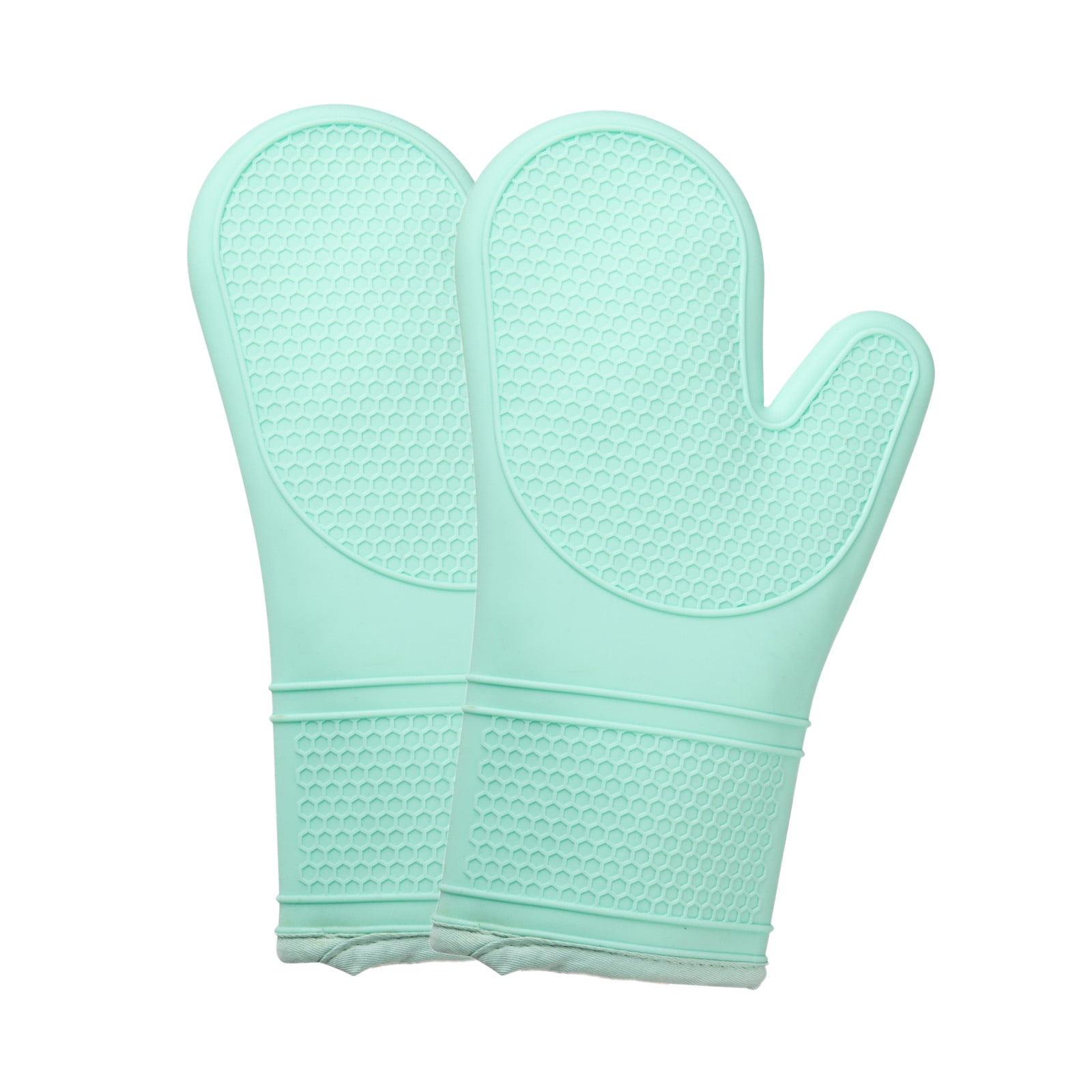 Silicone Cloth Oven Mitts - 1 Set / Pair – Bluewave Lifestyle