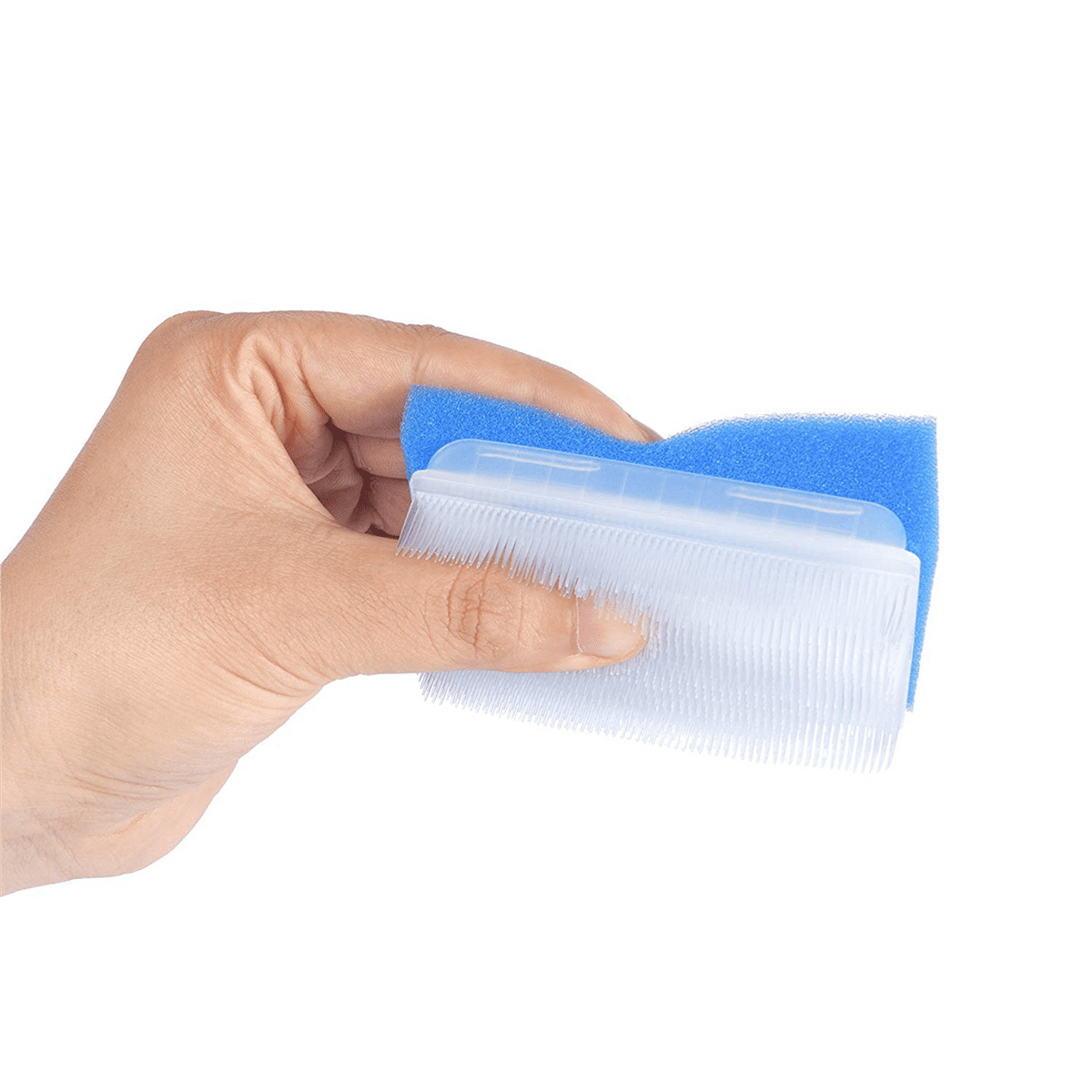 NEW Baby (30 Pieces) Soft Foam Washer with Cradle Cap Brush Body,Hair and Scalp Clean Gentle Sensory