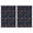 Pioneer Flower Floral-2, variant on 2 Pcs Pioneer Flower Floral Print Pattern Kitchen Towels, Funny Microfiber Dish Towel Set, 18" X 26" Tea Towels