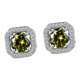 thumbnail image 4 of Pendientes de diamantes de imitación delicados para fiesta, compromiso, aniversario Yinane Aretes, 4 of 8