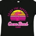 thumbnail image 4 of Inktastic Summer Enjoy the Sunshine Cocoa Beach Florida in Pink Boys or Girls Toddler T-Shirt, 4 of 5
