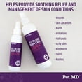 thumbnail image 5 of Pet MD All-in-One Derm Care - Hypochlorous Acid Spray for Dogs & All Pets - Skin Soother for Dogs & Wound Spray - Wound Care, Hot Spot Remedy, & Itch Relief - 4oz, 5 of 8