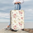 thumbnail image 7 of Gukieu Floral Print Suitcase Protective Cover, Elastic Zipper Buckle Suitcase Protective Cover, Suitable for Travel, Business Trip-Small, 7 of 7