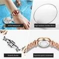 thumbnail image 6 of Explojoy Luxury Women's Quartz Watch – Sleek Steel Case with Crystal Accents, 6 of 9