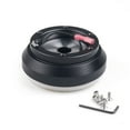 thumbnail image 3 of For Toyota Camry Corolla Celica Black 6 Hole Steering Wheel Hub Adapter Boss Kit, 3 of 7