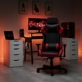 thumbnail image 3 of RESPAWN 100 Racing Style Gaming Chair, in Red (RSP-100-RED), 3 of 17