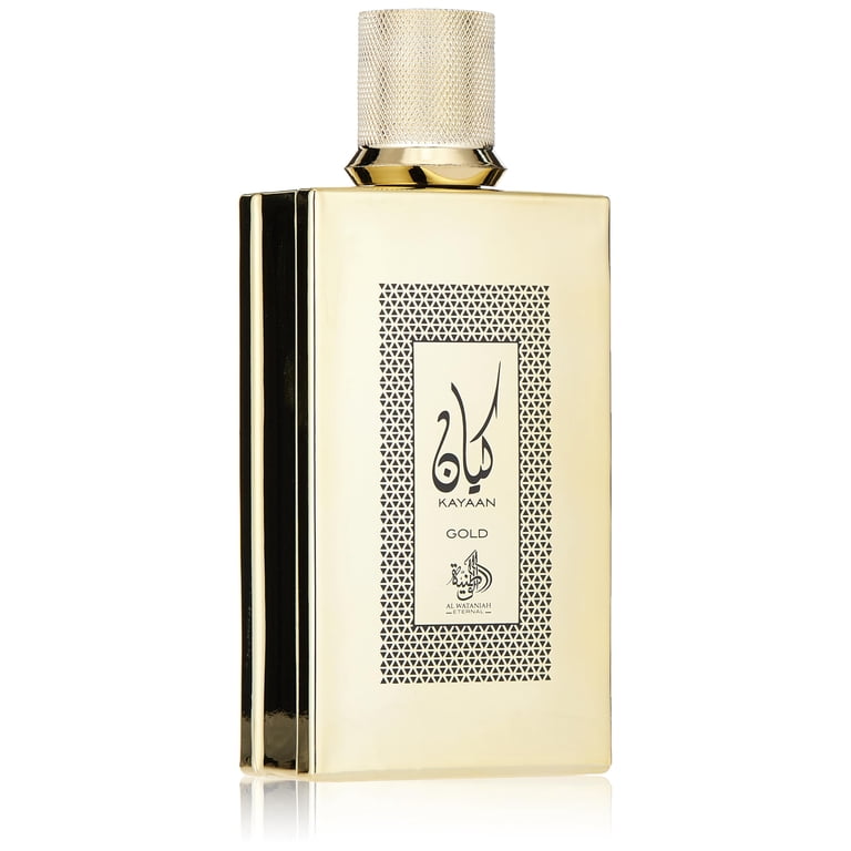 Al Wataniah Kayaan Gold, 3.4 Fl Oz EDP Made in UAE Dubai Fragrance