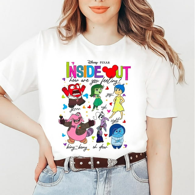 Disney Inside Out Friends Shirt, Today Is A Core Memory Day Inside Out T-shirt, Disneyland - Black - L