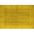 thumbnail image 1 of Ahgly Company Indoor Rectangle Oriental Yellow Traditional Area Rugs, 2' x 5', 1 of 4