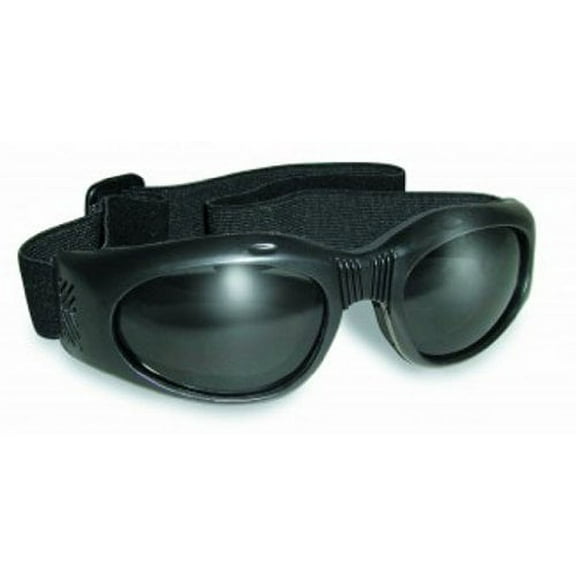 Global Vision Eyewear Men's Air Jacket Goggles with Smoke Tint Lenses and Pouch