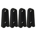 thumbnail image 2 of 4Pcs Car Door Lock Silencer Pads, Silicone Buffer Pads for Noise Reduction, Shock-Absorbing Protection Pads for Vehicle Door Locks, Easy Install Vibration Dampeners (Black, Yellow, Red), 2 of 7