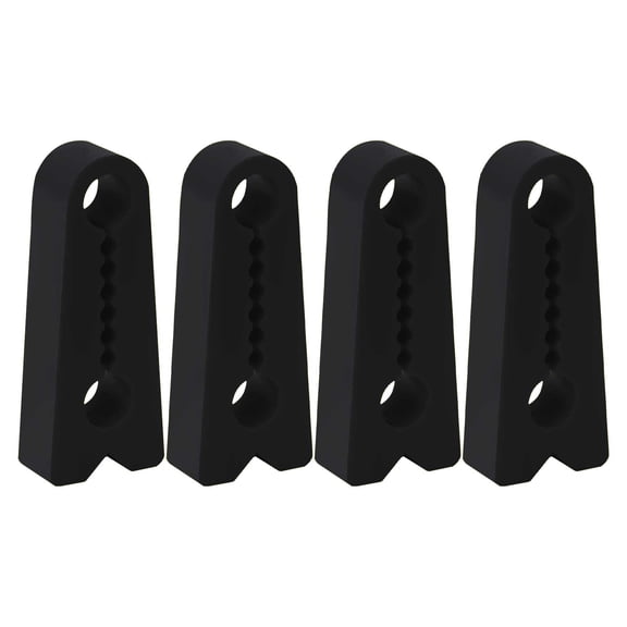 4Pcs Silicone Buffer Pad For Car Door Locks Car Door Shock-absorbing And Silencing Pads Lock Protection Pads