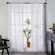 thumbnail image 2 of Cortinas Deconovo 、 cortinas de voile para dormitorio infantil, blancas, 132 cm de ancho x 213 cm de largo, 2 paneles, 2 of 7