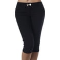 thumbnail image 1 of Pantalones cortos cargo con múltiples bolsillos para mujer: cordón, poliéster, deportivos informales, largo medio., 1 of 5