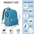 thumbnail image 6 of Stylish Small Backpack with Puppy Design, Lightweight and Fun Travel Bag for Pet Fans, Bone Pattern Detail, 6 of 6