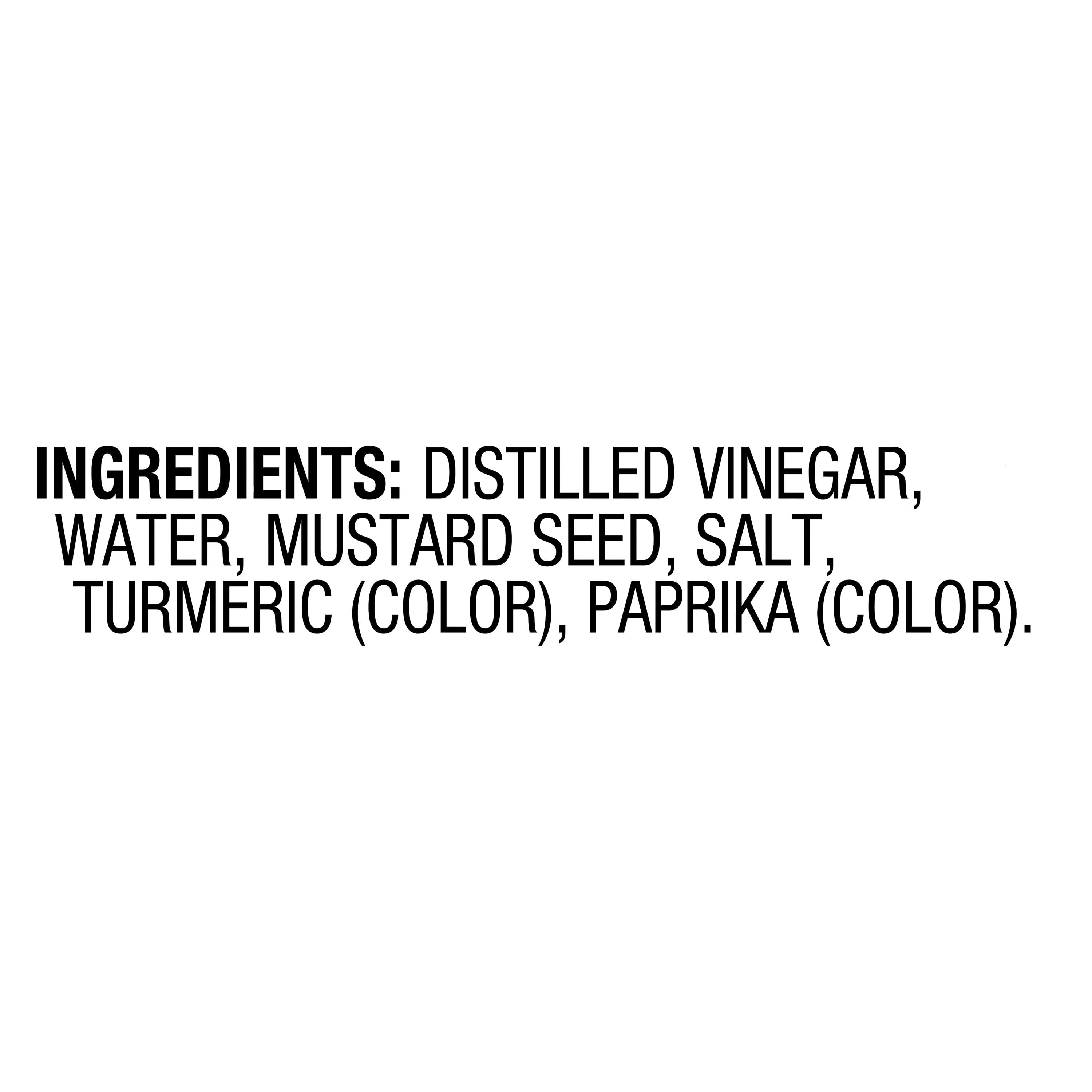 Great Value Yellow Mustard, 8 oz
