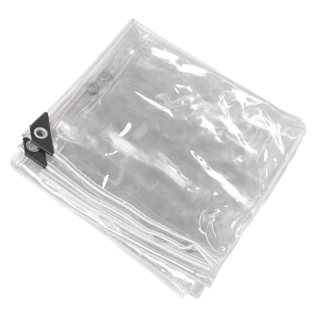 Lona impermeable de PVC ANGGREK 1,5 x 3,5 M Con Orificio Para Cuerda Para invernadero