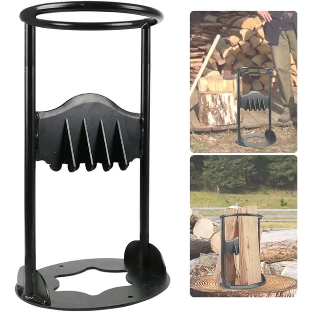 Cortador de leña manual TUNC Cortador de leña Herramienta de corte Negro Sencillez