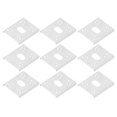 thumbnail image 1 of PV Conductive Gasket, PV Grounding Conductive Washer Small Stainless Steel 100Pcs Effective Strong Compatibility  For  Protection, 1 of 8