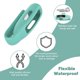 thumbnail image 3 of Paquete de 3 clips de repuesto para Fitbit Inspire 2, clip de silicona suave y cómodo, accesorio de protección 360 compatible con Fibit Inspire 2, 3 of 4