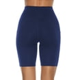 thumbnail image 5 of Stelle Women’s 8” High Waisted Yoga Shorts with Two Side Pockets, 5 of 5