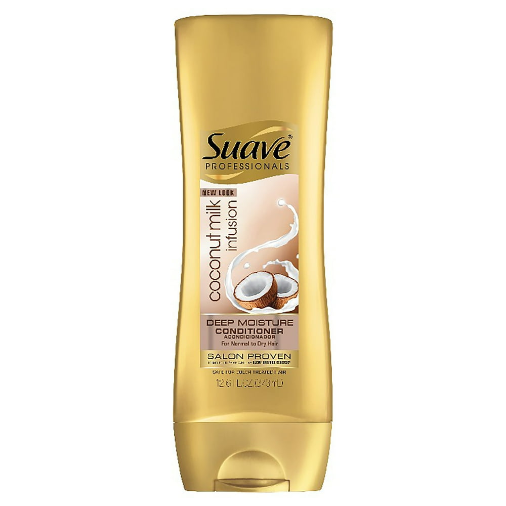 Suave Professionals Coconut Milk Deep Moisture Conditioner, 12.6 oz