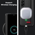 thumbnail image 5 of Compatible for Samsung Galaxy Z Fold 5 Case with Screen Protector,Hinge Protection Case with Magnetic Kickstand and Wrist Strap Wireless Charging Support for Samsung Galaxy Z Fold 5 5G Black Red, 5 of 7