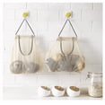 thumbnail image 6 of Hanging Storage Mesh Bags, Reusable Portable Mesh Tote Bag Breathable Net Storage Produce Bag for Fruits Vegetables Onions Garlic Potatoes Kitchen Organizer (1Pc), 6 of 8