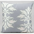 thumbnail image 2 of Nourison Outdoor Damask Grey 20" x 20" Throw Pillow, 2 of 2
