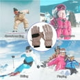 thumbnail image 7 of YAYUBA Gloves for Kids,Winter Sports Gloves for Girls Extreme Cold Weather Windproof Thermal Insulation for Skiing Snowboarding Skating Outdoor Adventures,Yellow, 7 of 7